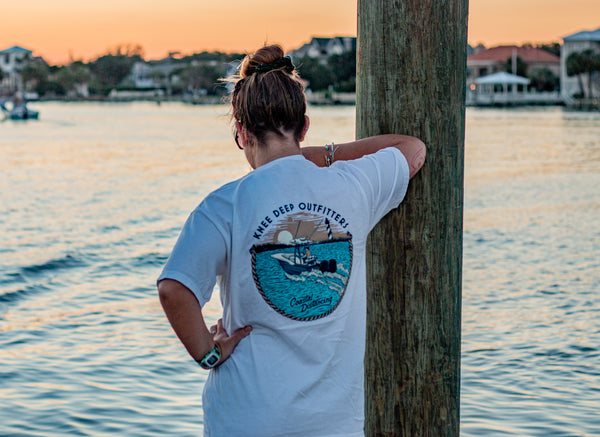 "Coastal Distancing" Short Sleeve T-Shirt